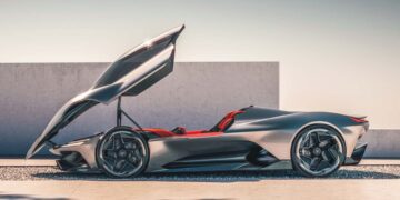 خودروی مفهومی تمام الکتریکی کوروت CX با ۲۰۰۰ اسب بخار رونمایی شد