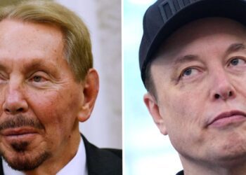 لری الیسون با افزایش سهام اوراکل، ایلان ماسک را از مقام ثروتمندترین فرد جهان پایین کشید