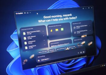 رابط کاربری جدید کوپایلت در ویندوز ۱۱