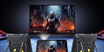 اولین تبلت مقاوم ۵G هوش مصنوعی جهان با پروژکتور ۱۲۰ اینچی معرفی شد