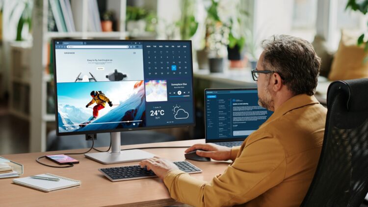 مانیتور S2725DC دل