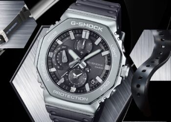 کاسیو ساعت G-Shock فلزی جدید خود را با بند خاص عرضه کرد