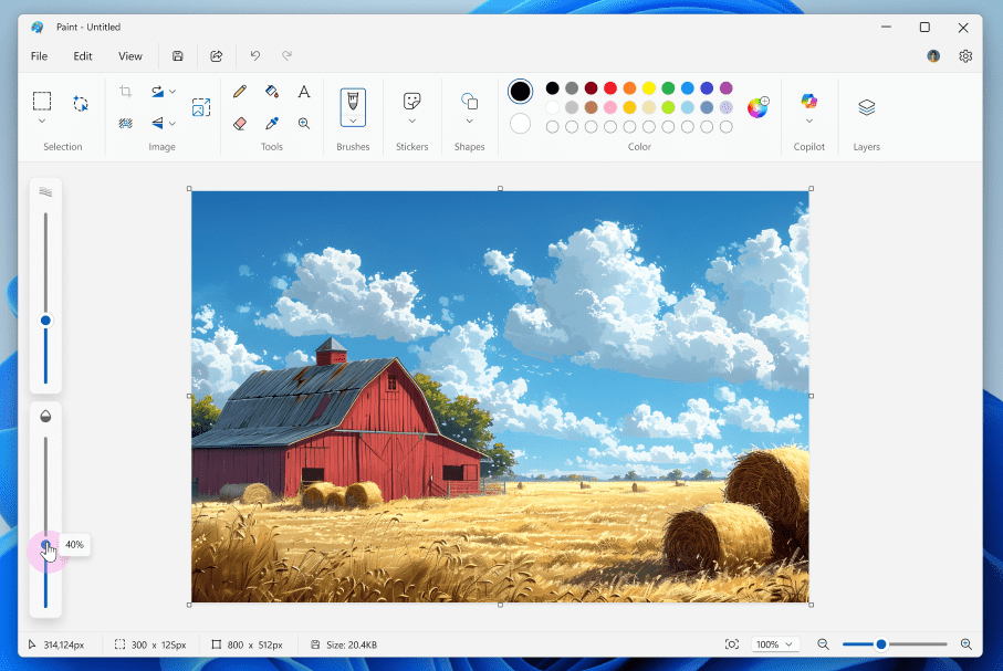 امکانات هوش مصنوعی Notepad
