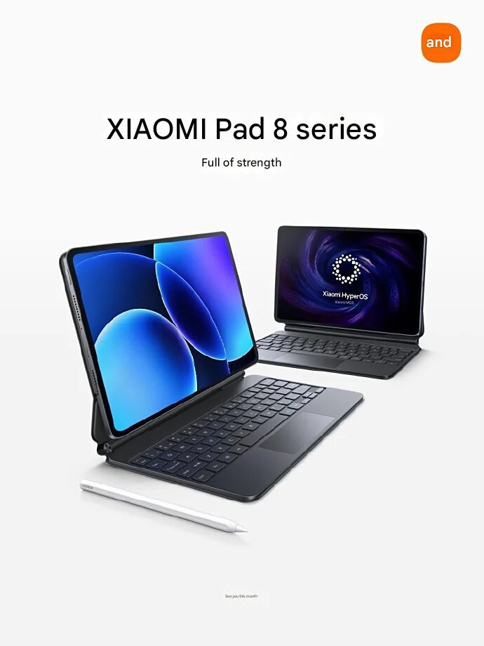تبلت‌های Pad 8 شیائومی