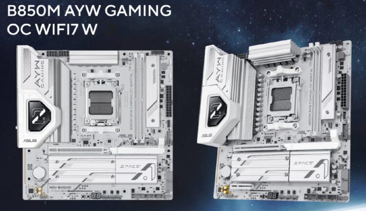 مادربرد mATX B850M AYW Gaming OC ایسوس