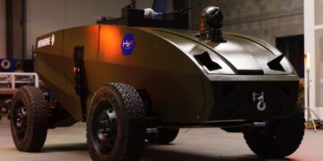 خودروی نظامی بدون سرنشین هیدروژنی Hermione رونمایی شد