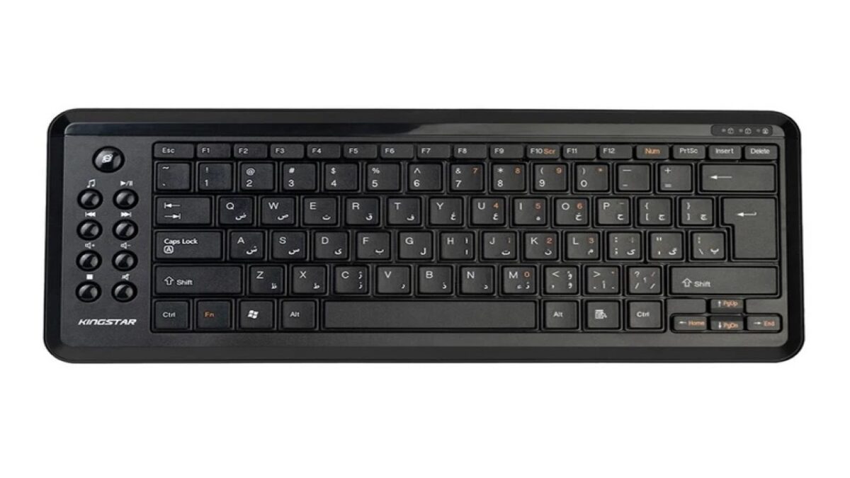 کیبورد فشرده و بیسیم کینگاستار KB79W