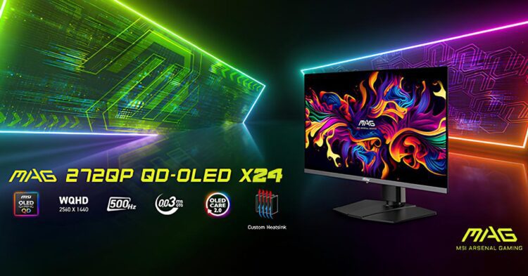 مانیتور گیمینگ MAG 272QP QD-OLED X24
