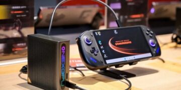 OneXPlayer از کنسول X1 Air با پردازنده Lunar Lake و اولین eGPU جهان با پورت USB5 رونمایی کرد