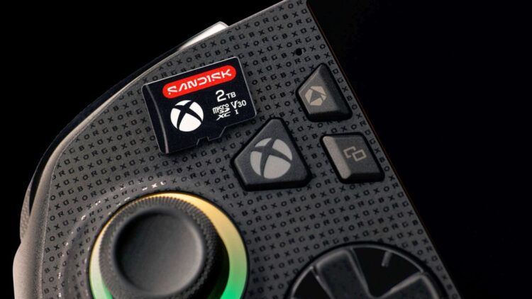حافظه‌های MicroSD و SSD سن‌دیسک برای ROG Xbox Ally X