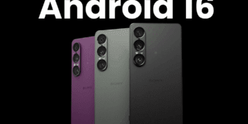 آپدیت اندروید ۱۶ برای گوشی‌های سونی