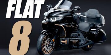 موتورسیکلت Souo با موتور Flat-8 معرفی شد