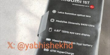 مشخصات کلیدی شیائومی 15T فاش شد: نمایشگر بزرگ‌تر و باتری حجیم‌تر