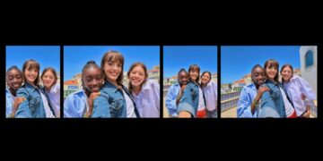 دوربین سلفی آیفون ۱۷ با حسگر مربعی و سنتر استیج مجهز شد