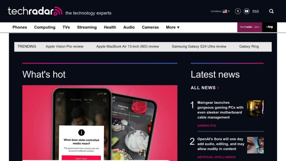 رسانه techradar