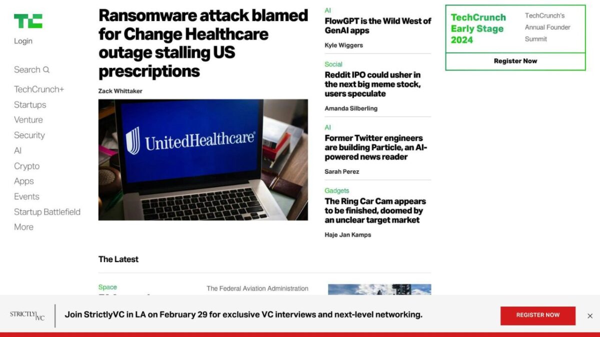 رسانه TechCrunch