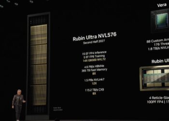 انویدیا در رویداد OCP از نسل جدید رکهای Kyber با تراکم ۵۷۶ GPU رونمایی کرد