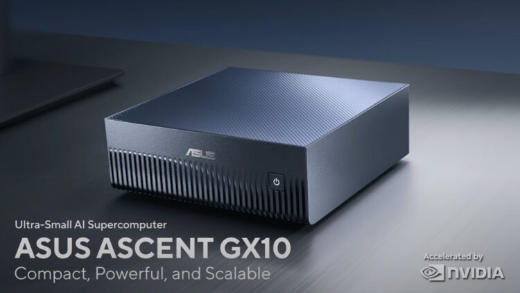 مینی‌پی‌سی ASUS Ascent GX10؛ ابررایانه شخصی برای هوش مصنوعی