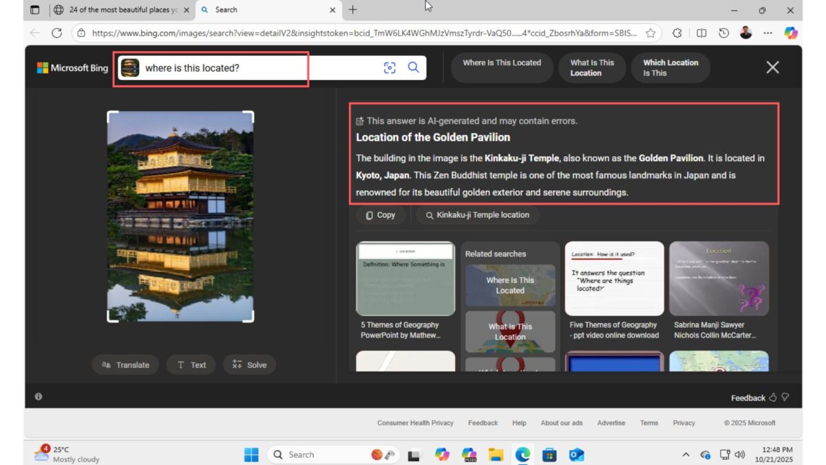 Windows 11 quietly gets a built-in Google Lens-like feature powered by Bing