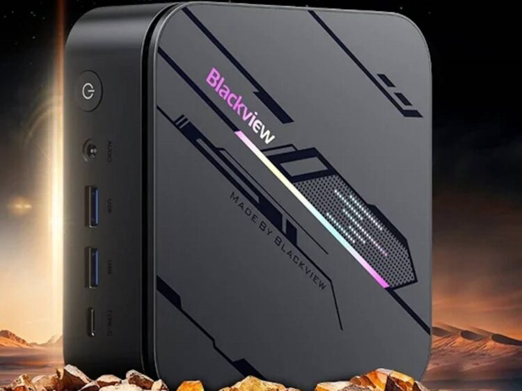 پشتیبانی هم‌زمان از سه مانیتور 4K در مینی‌پی‌سی جدید Blackview