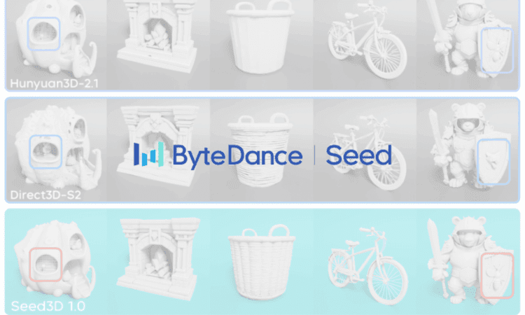 تبدیل تصاویر به مدل های سهبعدی دقیق با Seed3D 1.0 بایتدنس