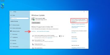 Enroll-now-to-Windows-10-ESU-page-in-the-Update-Security-page
