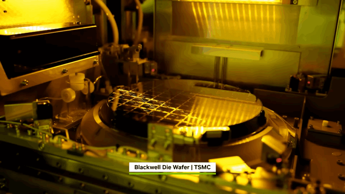 First Blackwell Chip Wafer Produced by TSMC Arizona