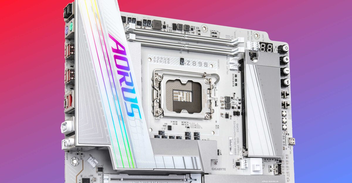 نمایی از GIGABYTE Z890 Aorus Tachyon ICE