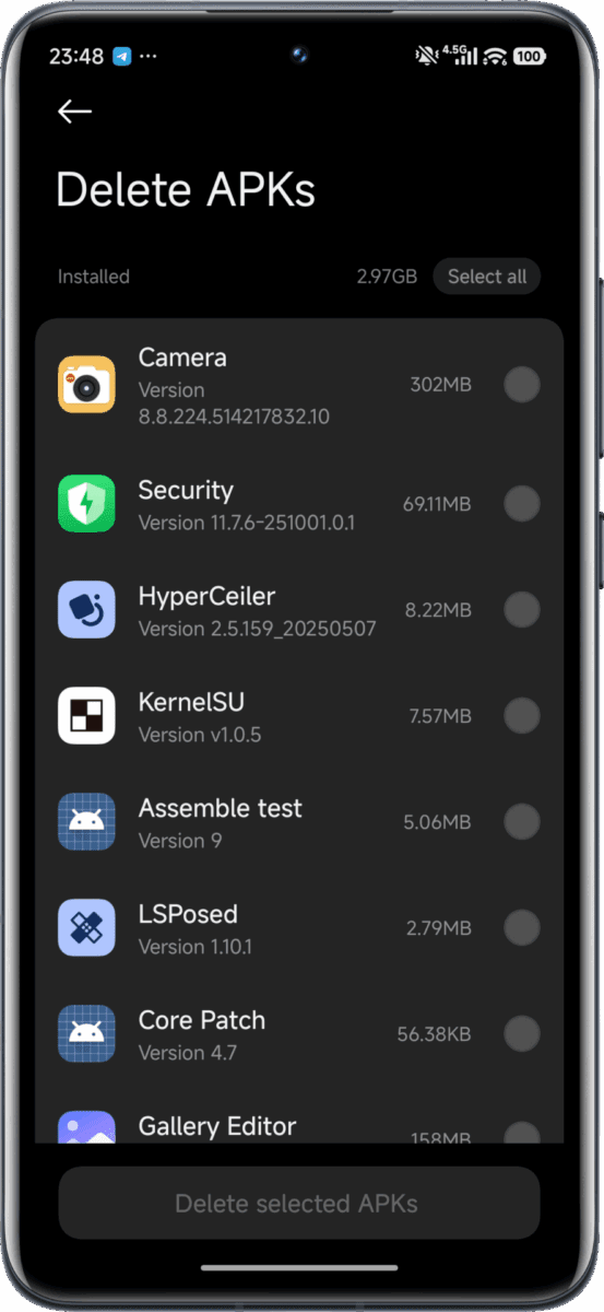 انتشار به‌روزرسانی اپلیکیشن HyperOS Security شیائومی 