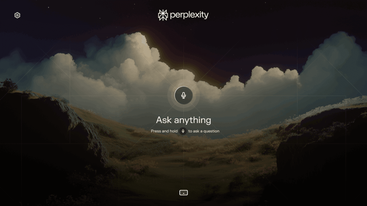 Perplexity AI-powered TV app