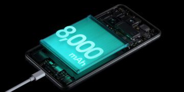 گوشی‌های دارای باتری ۸۰۰۰ میلی‌آمپرساعتی