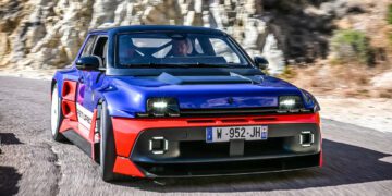 خودروی Renault 5 Turbo 3E با موتورهای درون‌چرخ رونمایی شد