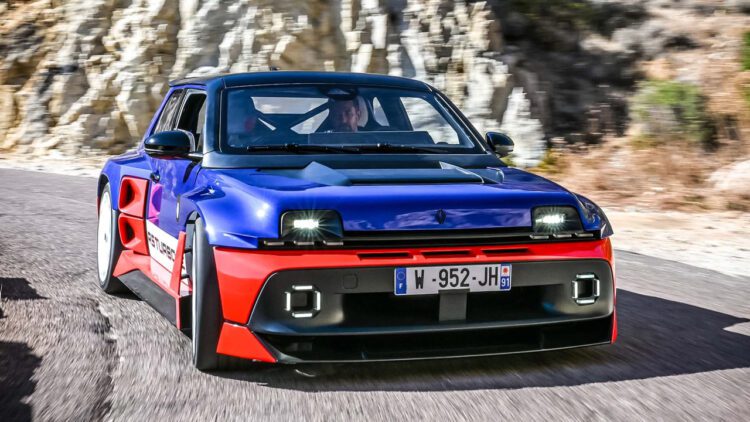 خودروی Renault 5 Turbo 3E با موتورهای درون‌چرخ رونمایی شد