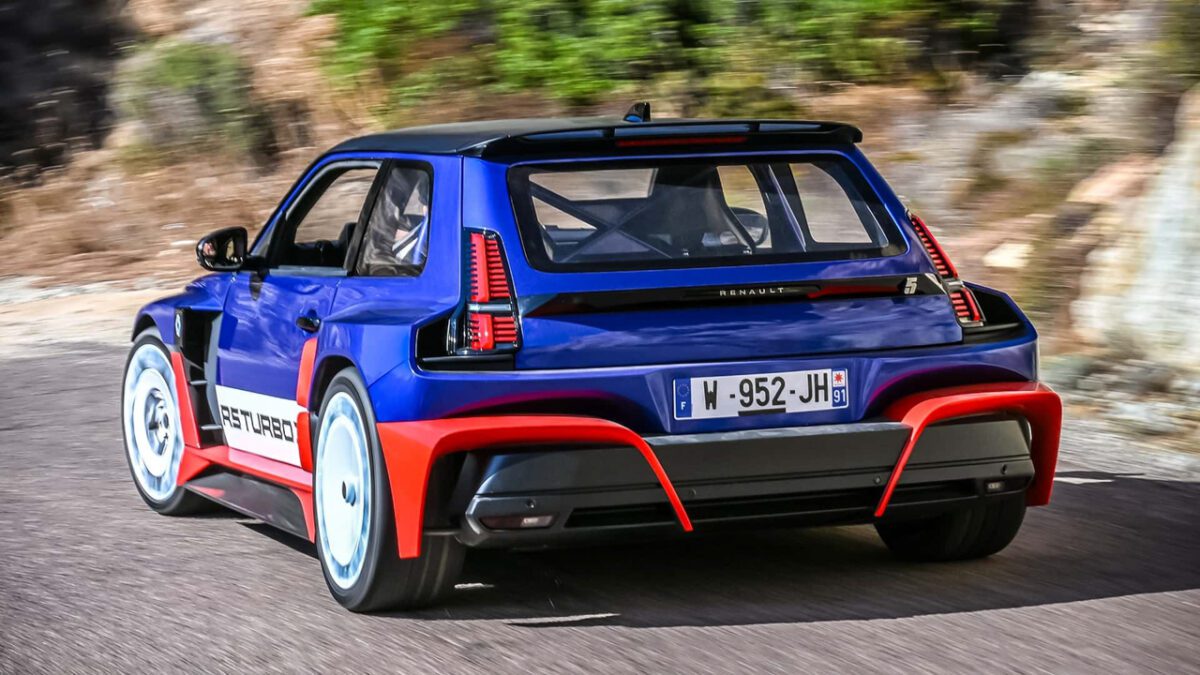 معرفی خودروی Renault 5 Turbo 3E با موتورهای درونچرخ