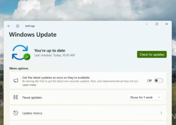 Windows updates simpler