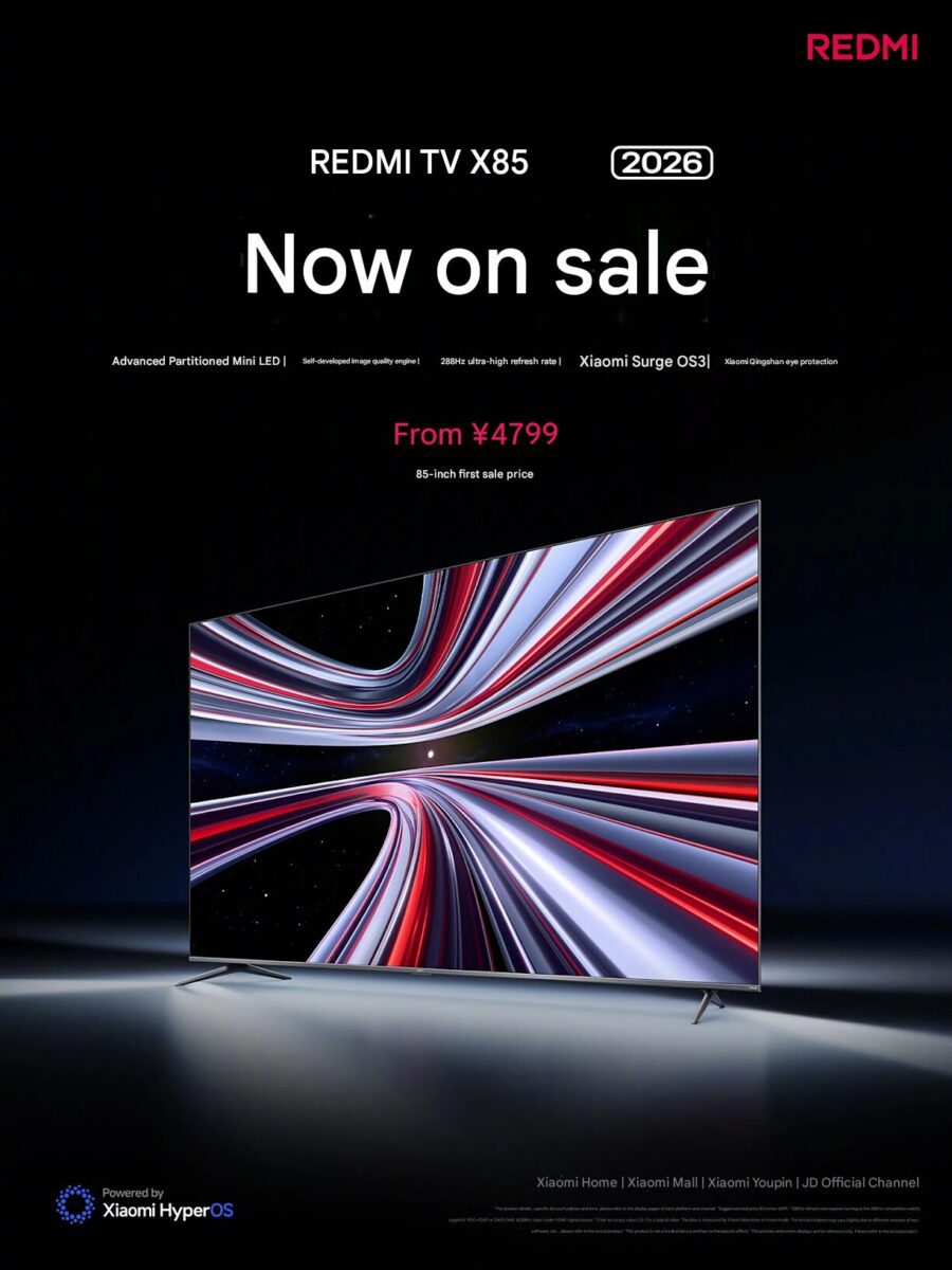 Xiaomi’s New Redmi TV X 2026