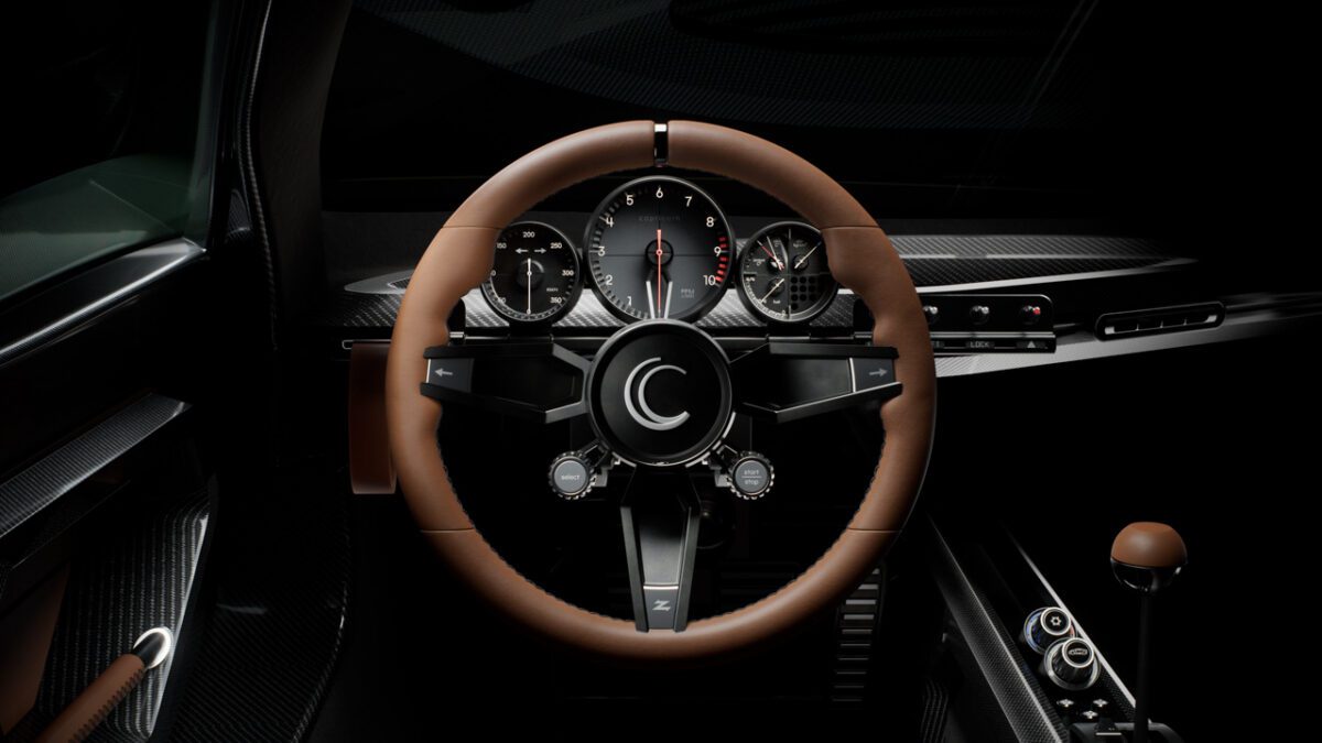 جزئیات داخلی Capricorn 01 Zagato با ترکیب چرم و فیبرکربن و طراحی مینیمال ایتالیایی