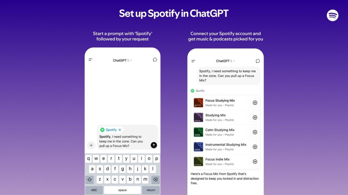 ask ChatGPT to find your favorite tracks