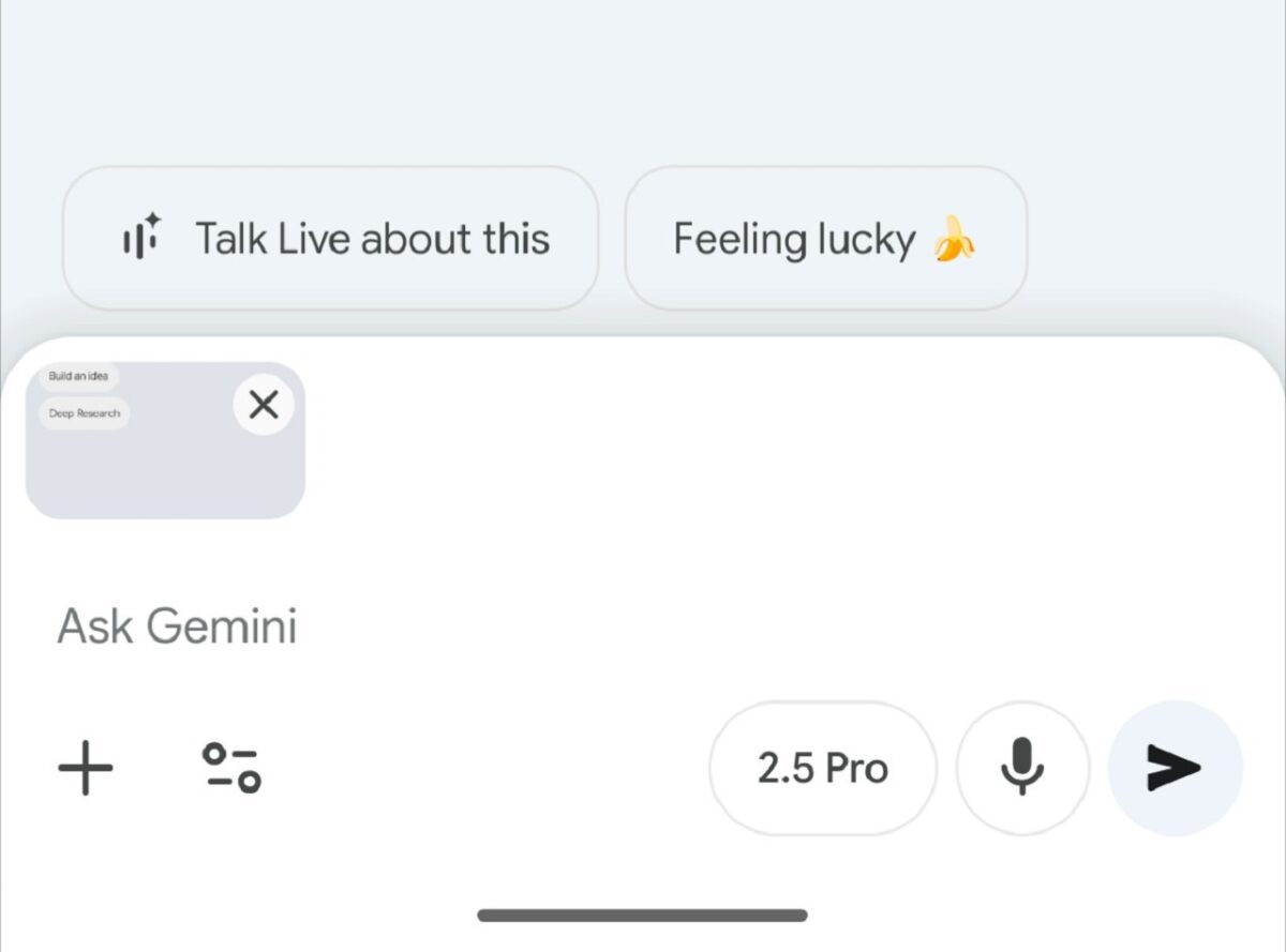 گوگل ابزار هوش مصنوعی Nano Banana را به رابط Gemini اضافه می کند