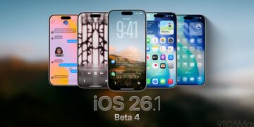 iOS 26.1 beta 4 for iPhone