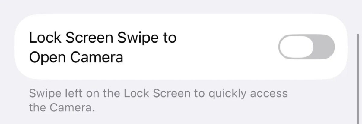 صفحه قفل در نسخه iOS 26.1 beta 4 اپل