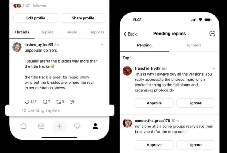 ابزارهای جدید تردز برای کنترل نظرات