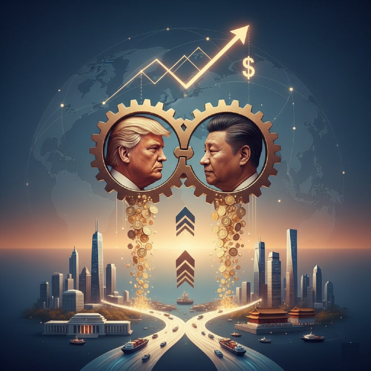 «در ماه آوریل به چین سفر خواهم کرد و رئیسجمهور شی نیز مدتی بعد به آمریکا میآید، احتمالاً در فلوریدا، پالم بیچ یا واشنگتن دیسی.»