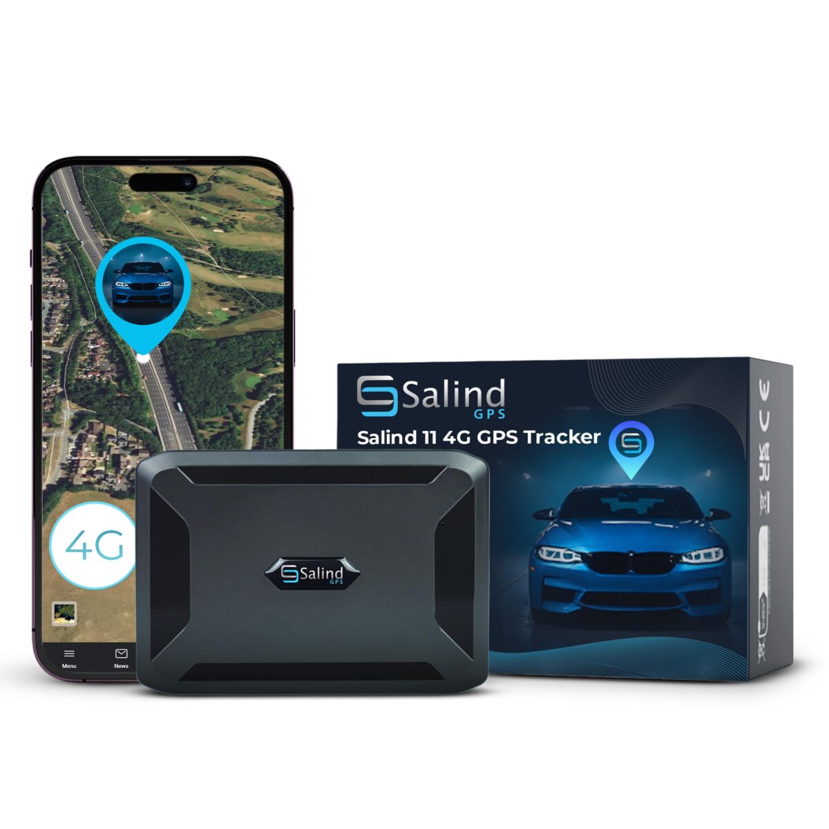ترکر و GPS خودرو سالیند جی‌پی‌اس مدل B09P8H24TZ؛ ترکیبی از دقت و کیفیت