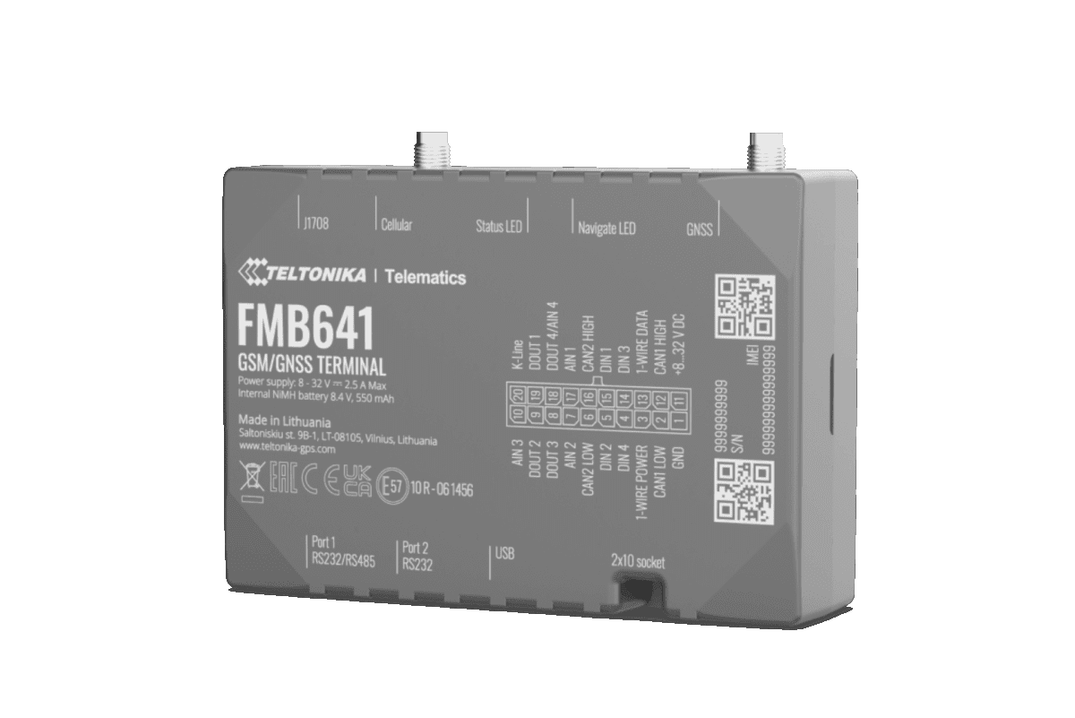 ردیاب خودرو تلتونیکا مدل FMB641؛ انتخاب حرفه‌ای و صنعتی