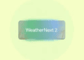 نمایی از لوگوی WeatherNext 2