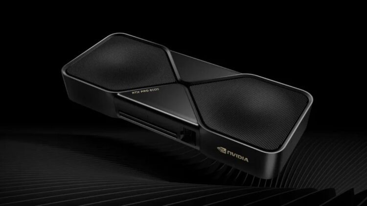 تصویری از کارت گرافیک RTX 6000D