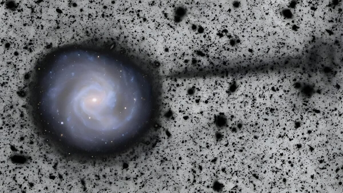 کشف یک رشته ستاره در ابعاد کهکشان راه شیری