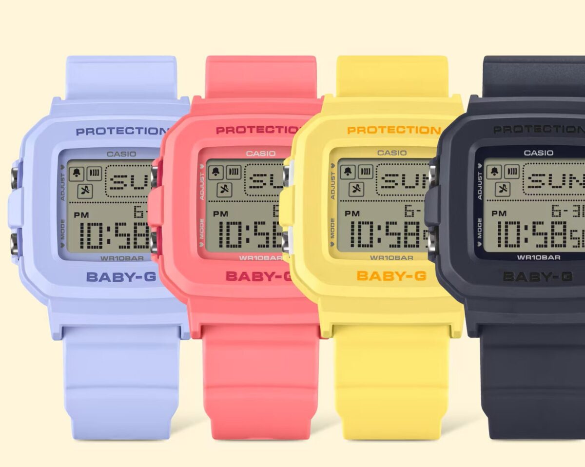 Casio lists four new Baby-G watches
