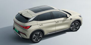 خودروی تمام‌برقی BYD Atto 3 با موتور قدرتمندتر معرفی شد